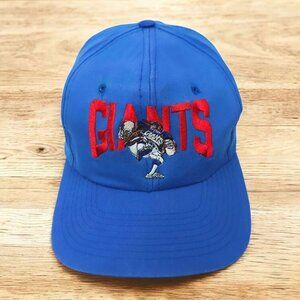 New York Giants Snapback Cap Embroidered NFL Vintage 90s Baseball Hat Hot Shots